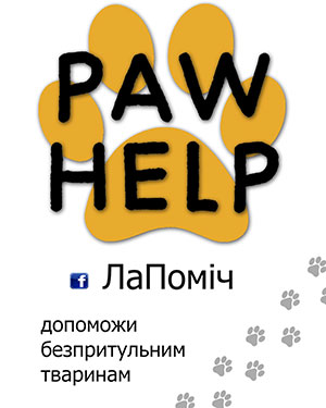 ЛапоПоміч - допоможи пезпритульним тваринам у львові ЛапоПоміч - допоможи пезпритульним тваринам у львові